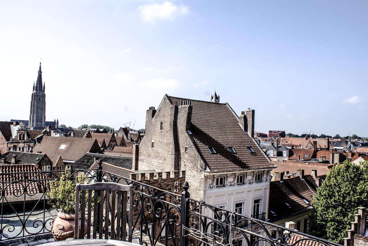 Guest House Huyze Die Maene Brugge Bagian luar foto