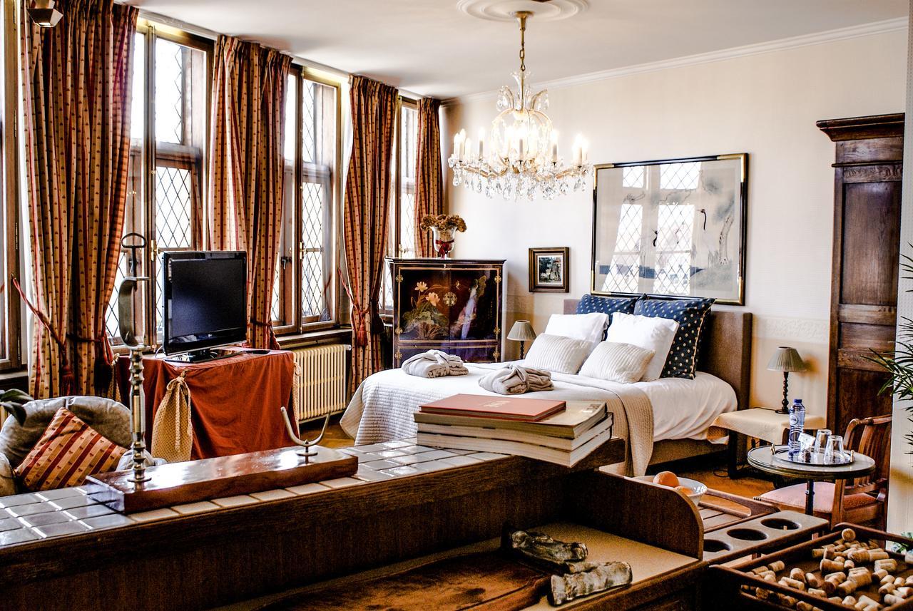 Guest House Huyze Die Maene Brugge Bagian luar foto